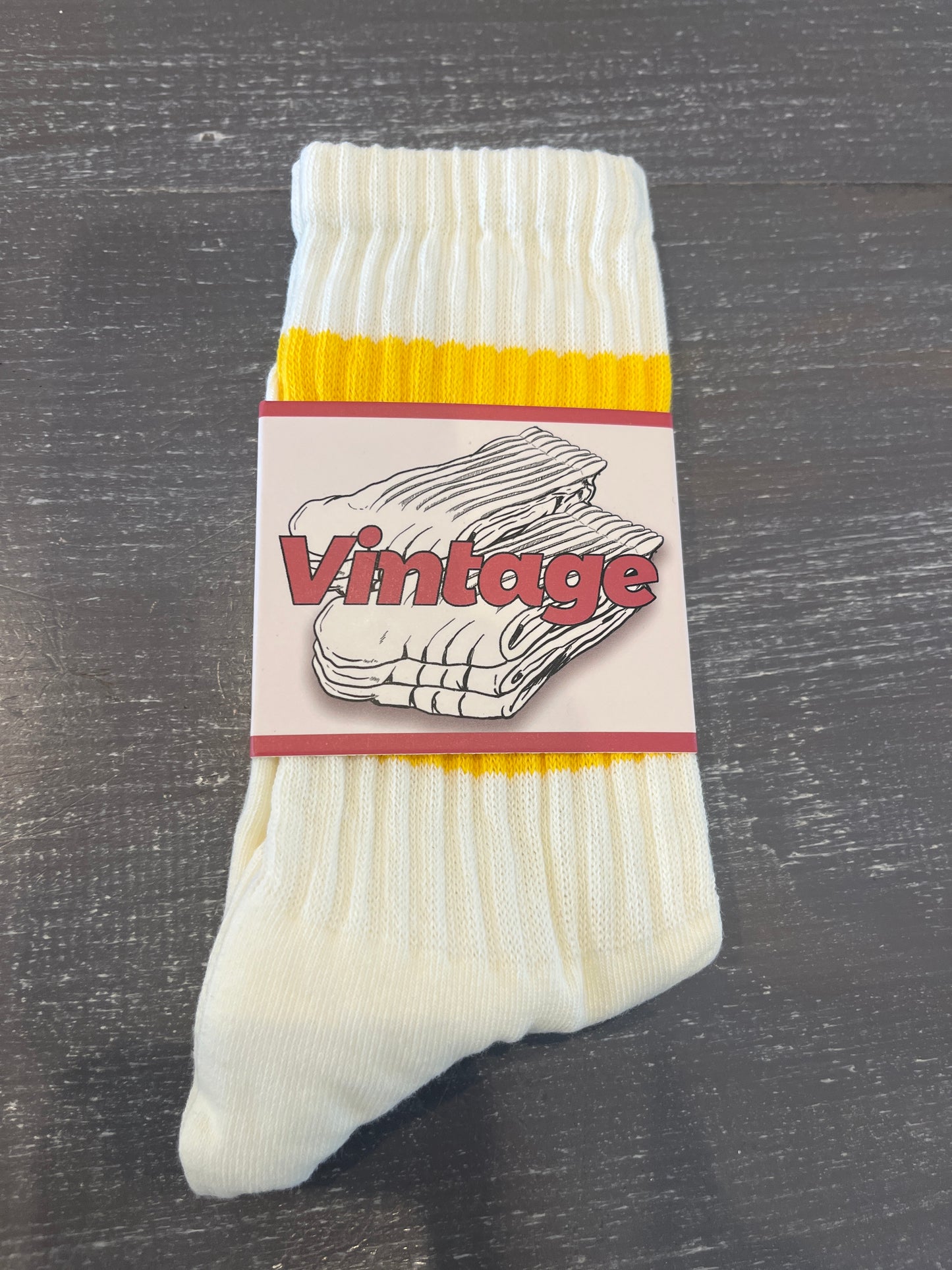 Varsity Striped Socks - Multiple Colors