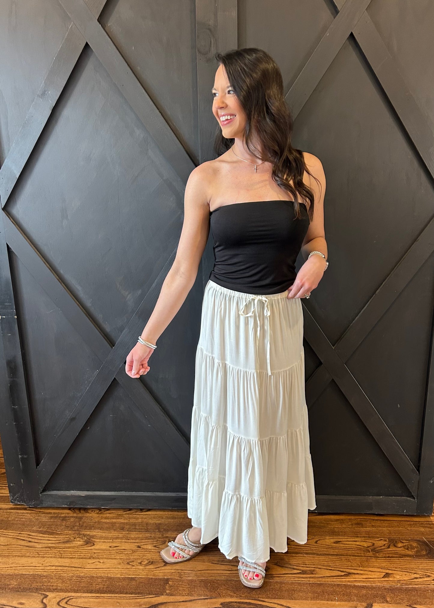 The Tullah Tiered Maxi Skirt