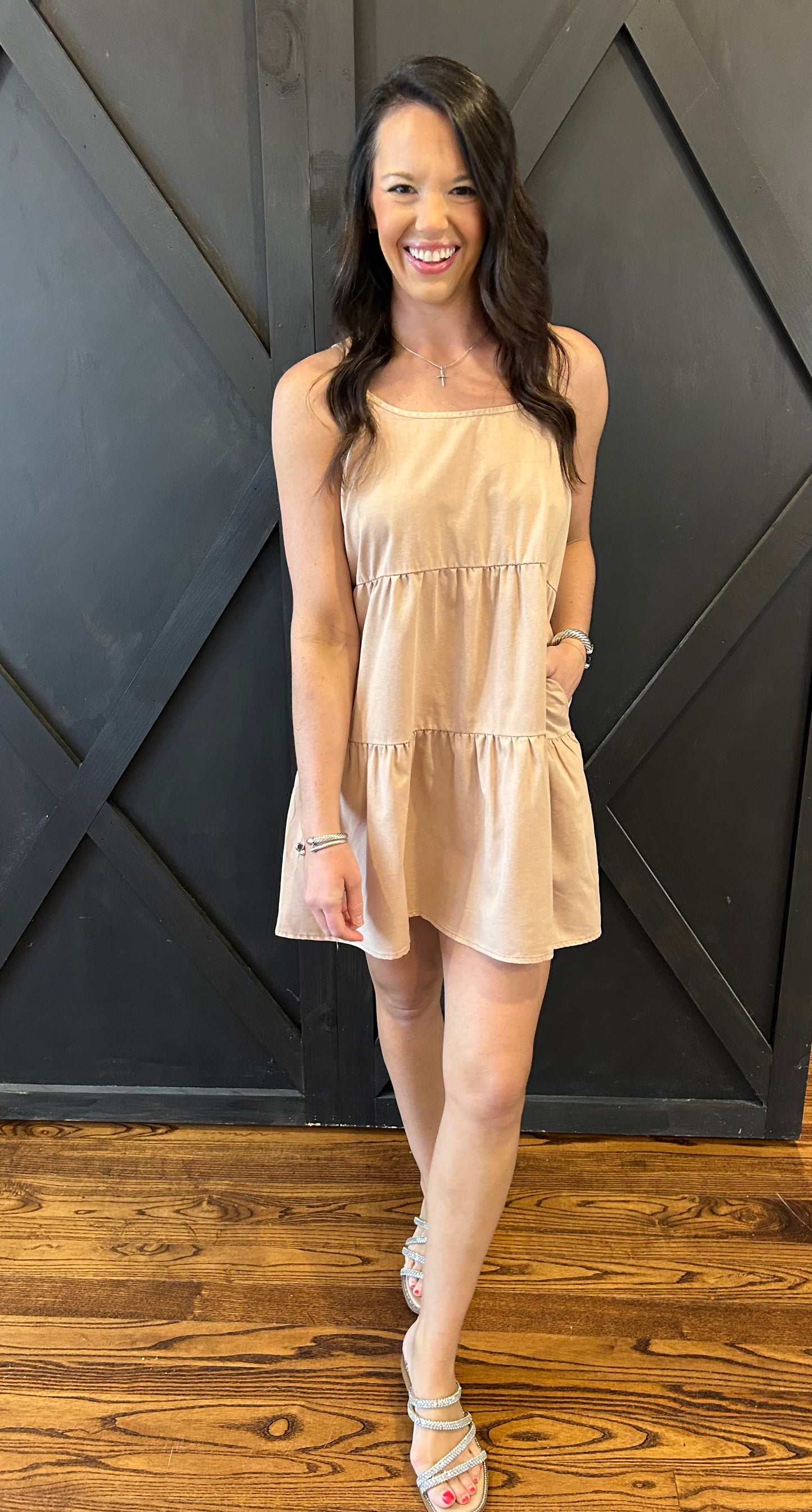 Tarrah Tiered Mini Dress