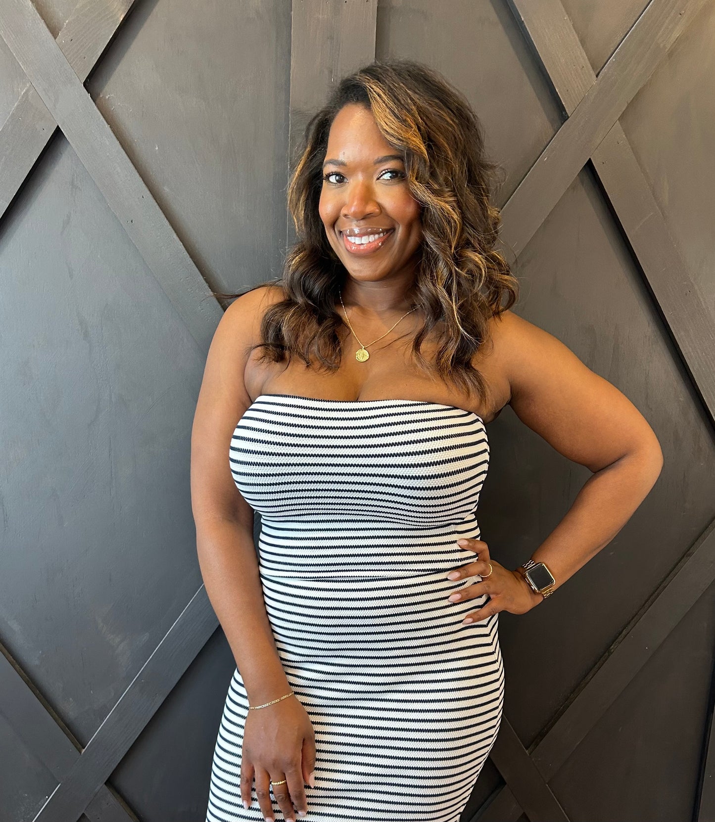 Z Supply Caffari Stripe Tube Top