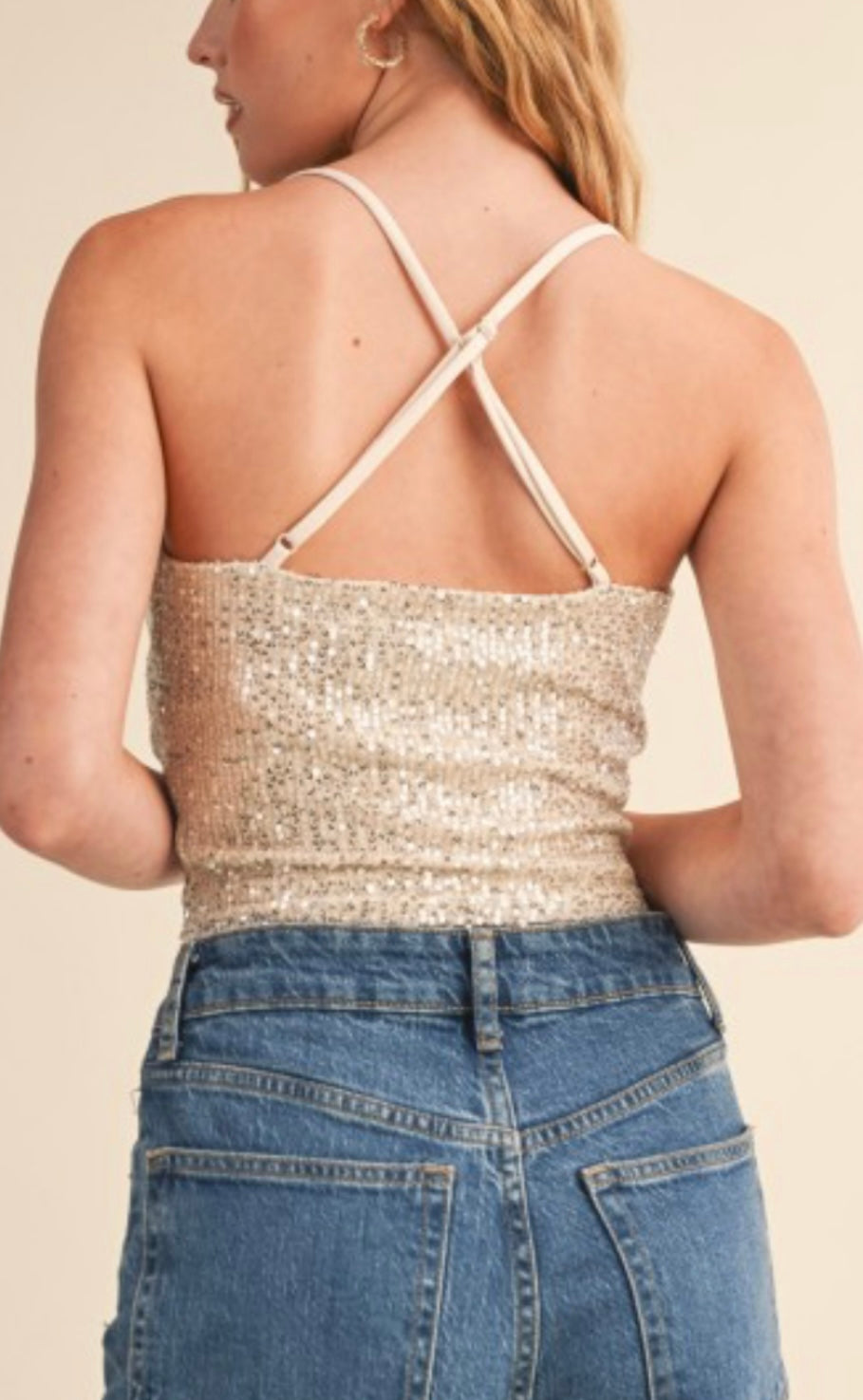 The Sassy Sequin Tank - 2 Colors