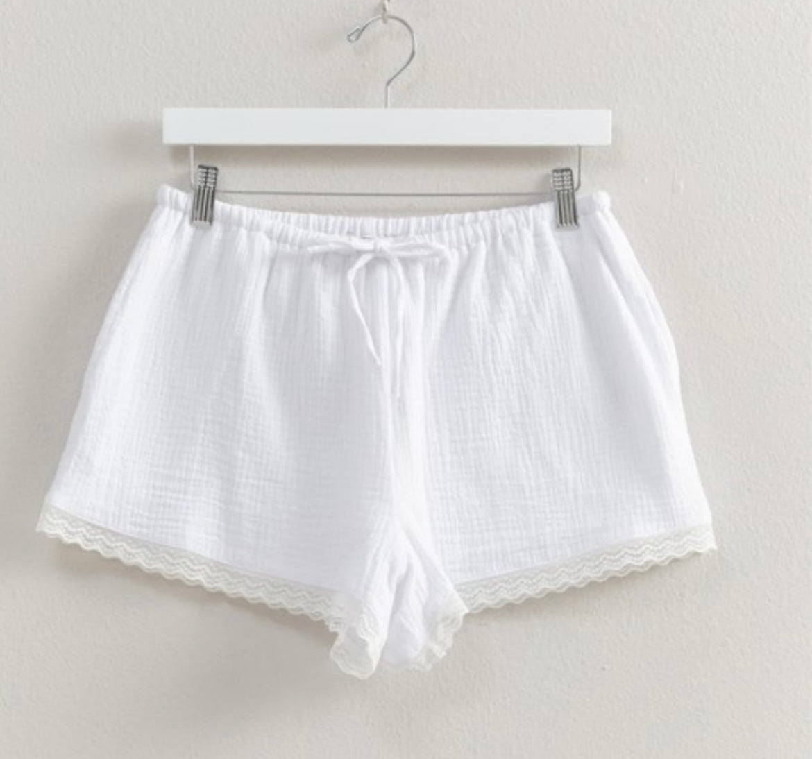 Lily Lace Trimmed Shorts