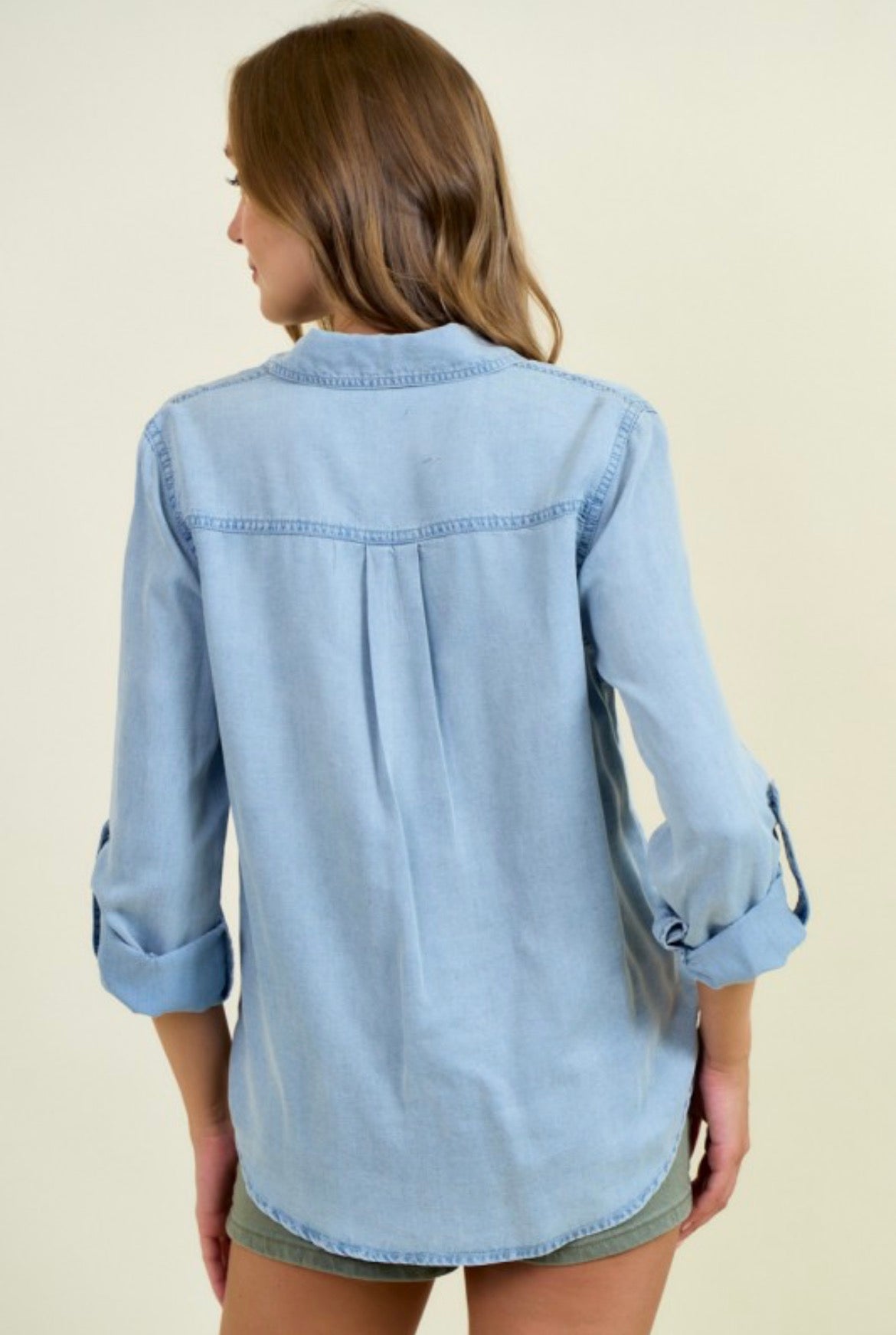 Chambray Button Up