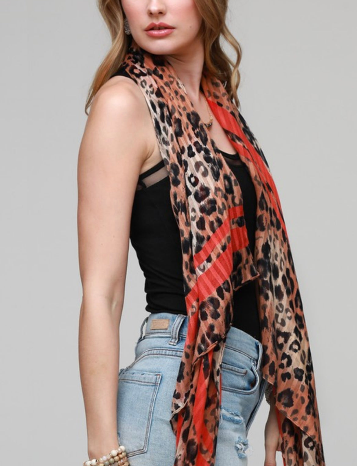Leopard Scarf