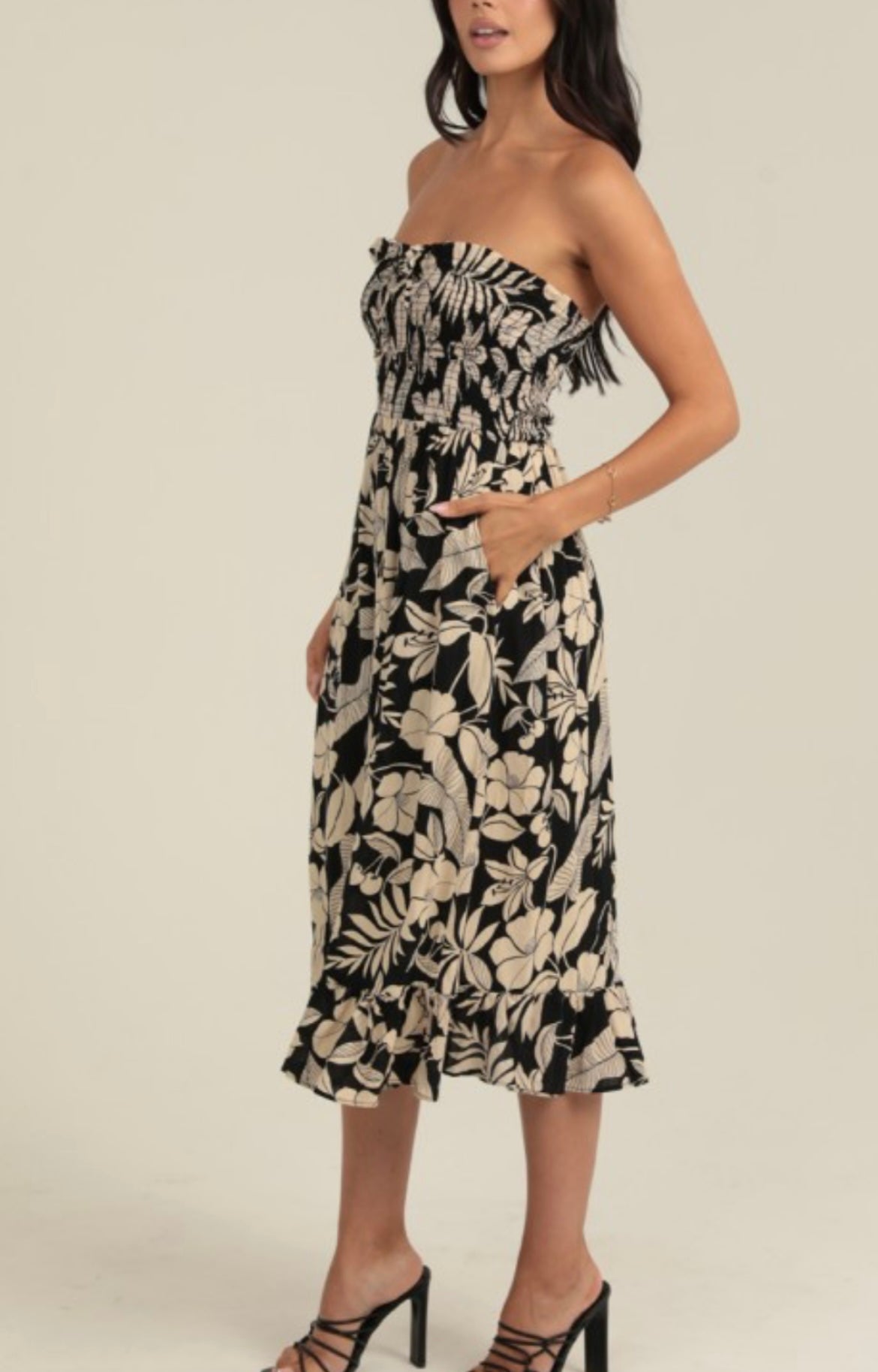 The Charlotte Strapless Dress