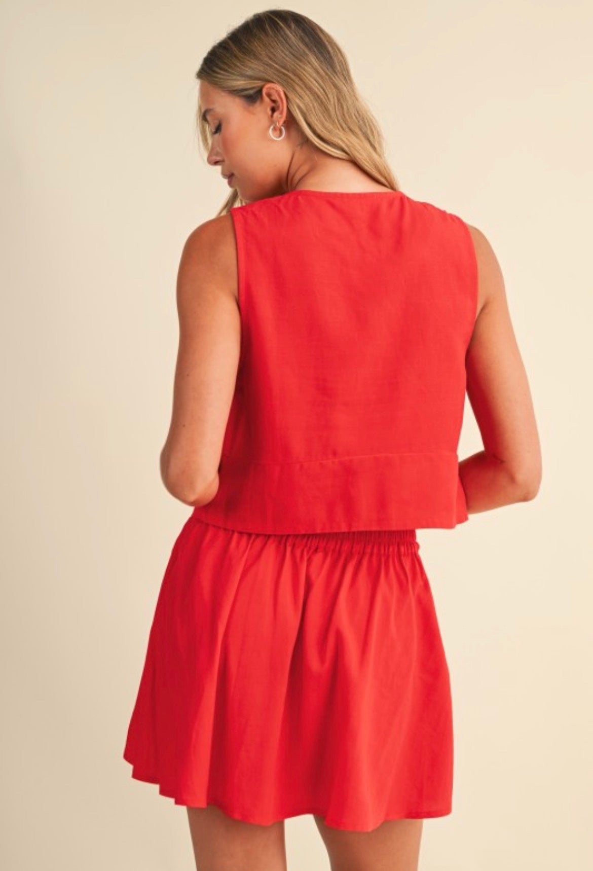 Siren Vest + Mini Skirt Set