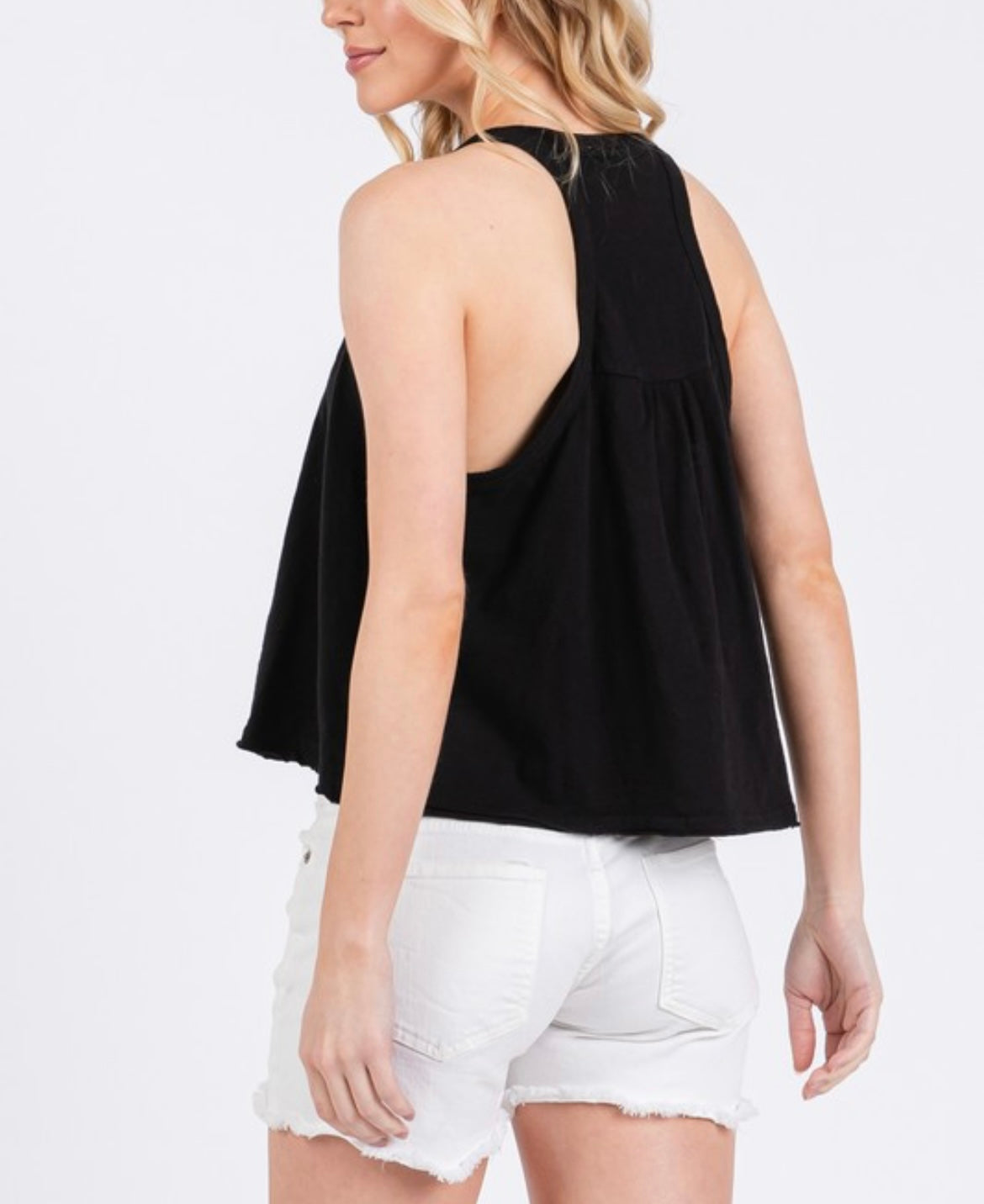 The Rachel Racerback Swing Tank - 3 Colors