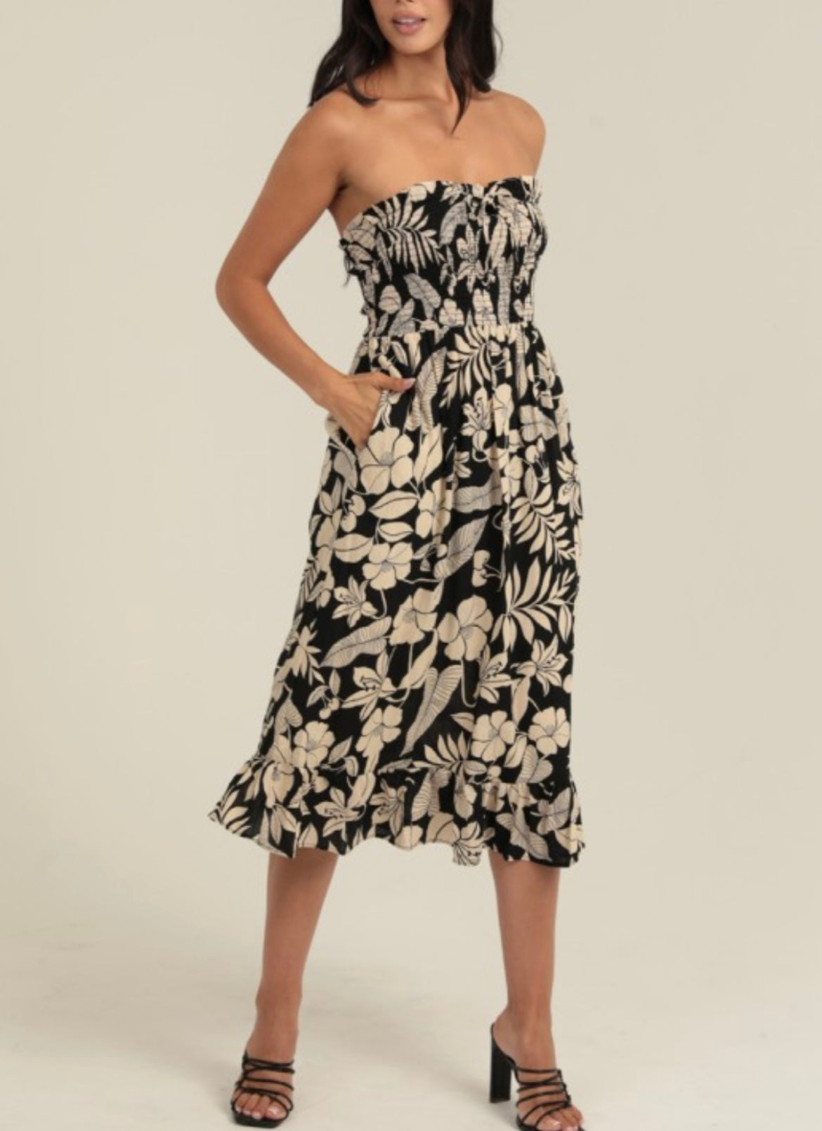 The Charlotte Strapless Dress