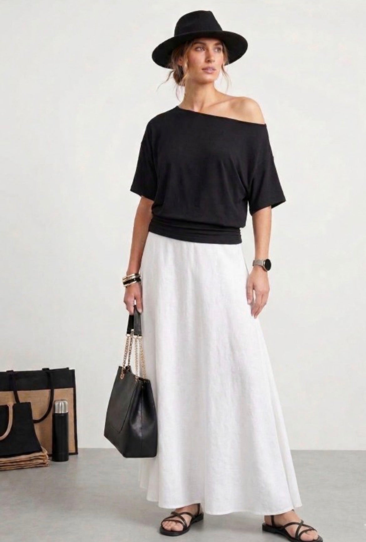 OTS Ruched Waist Top - 2 Colors!