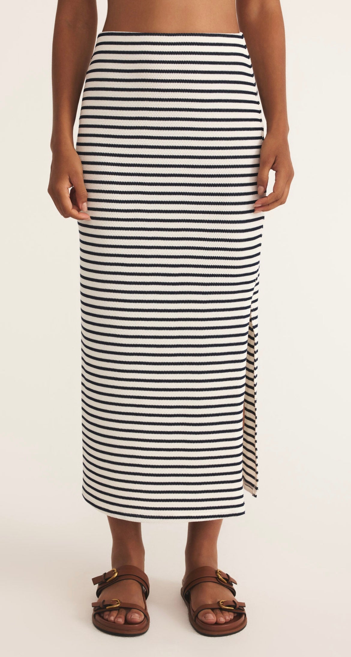 Z Supply Ainslie Stripe Midi Skirt