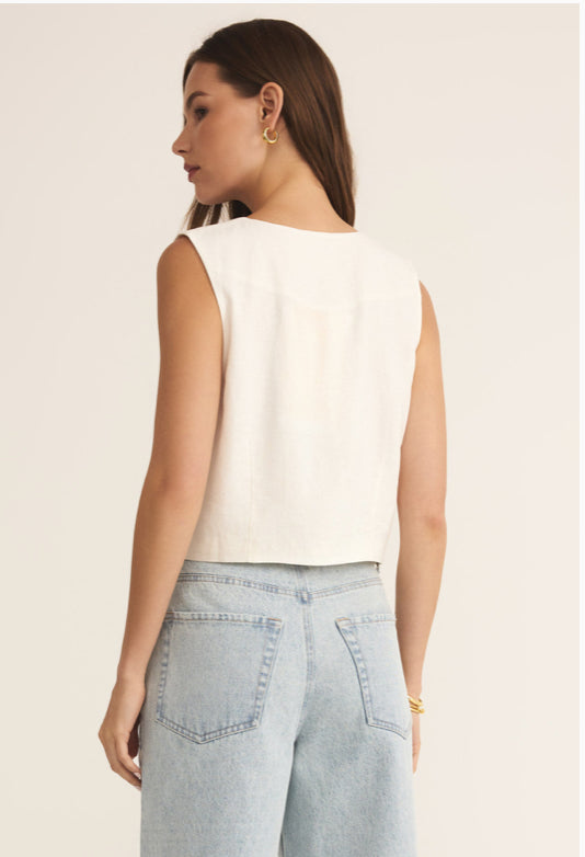 Z Supply Marta Linen Vest