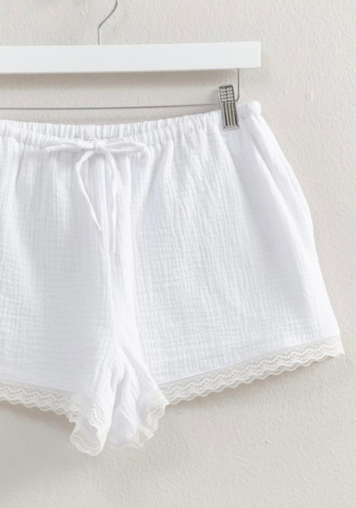 Lily Lace Trimmed Shorts