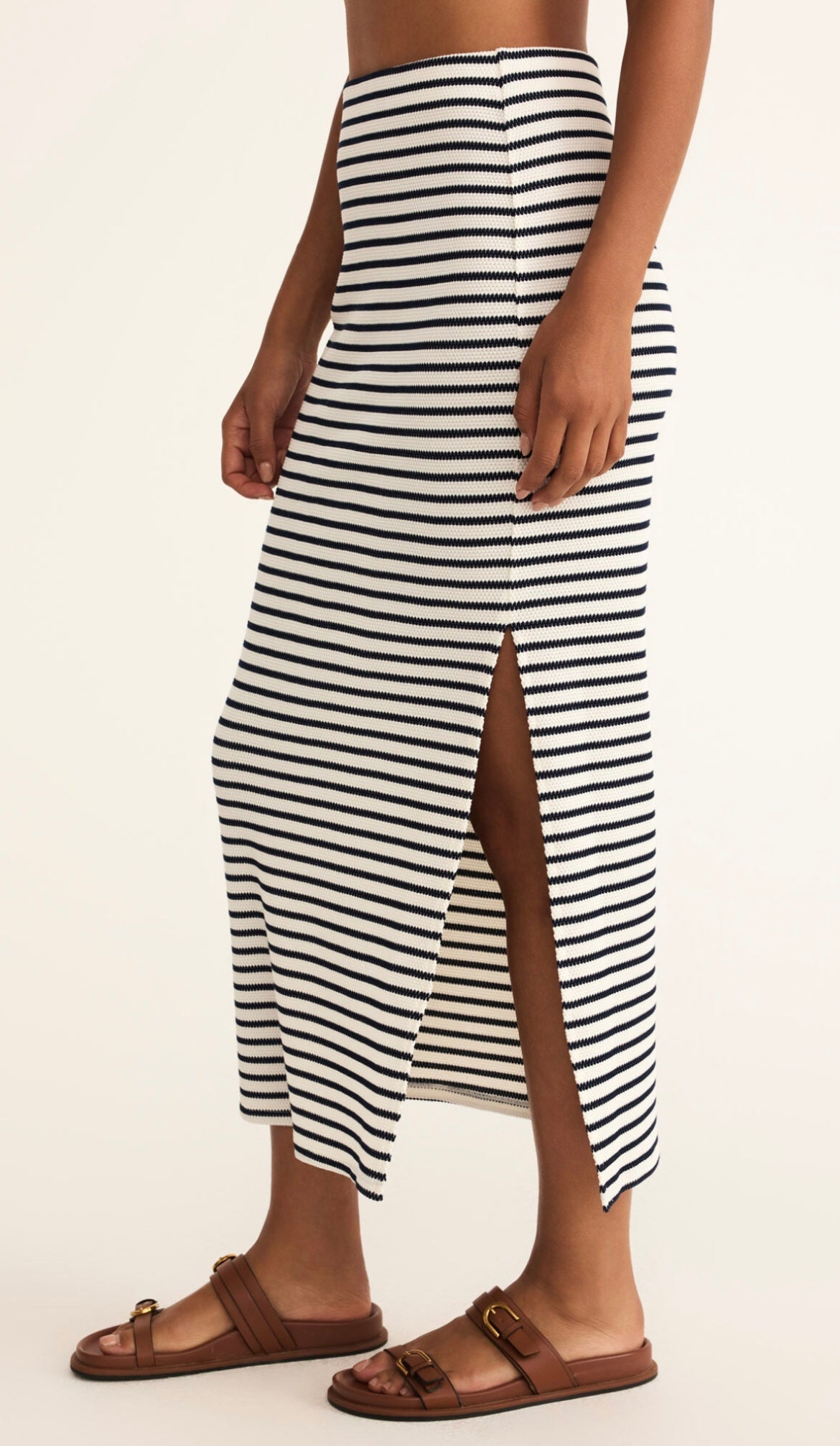 Z Supply Ainslie Stripe Midi Skirt