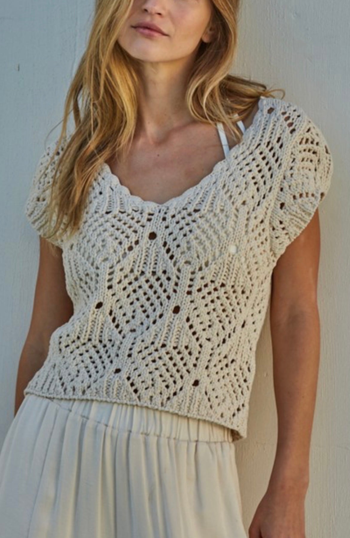 The Kendra Crochet Top