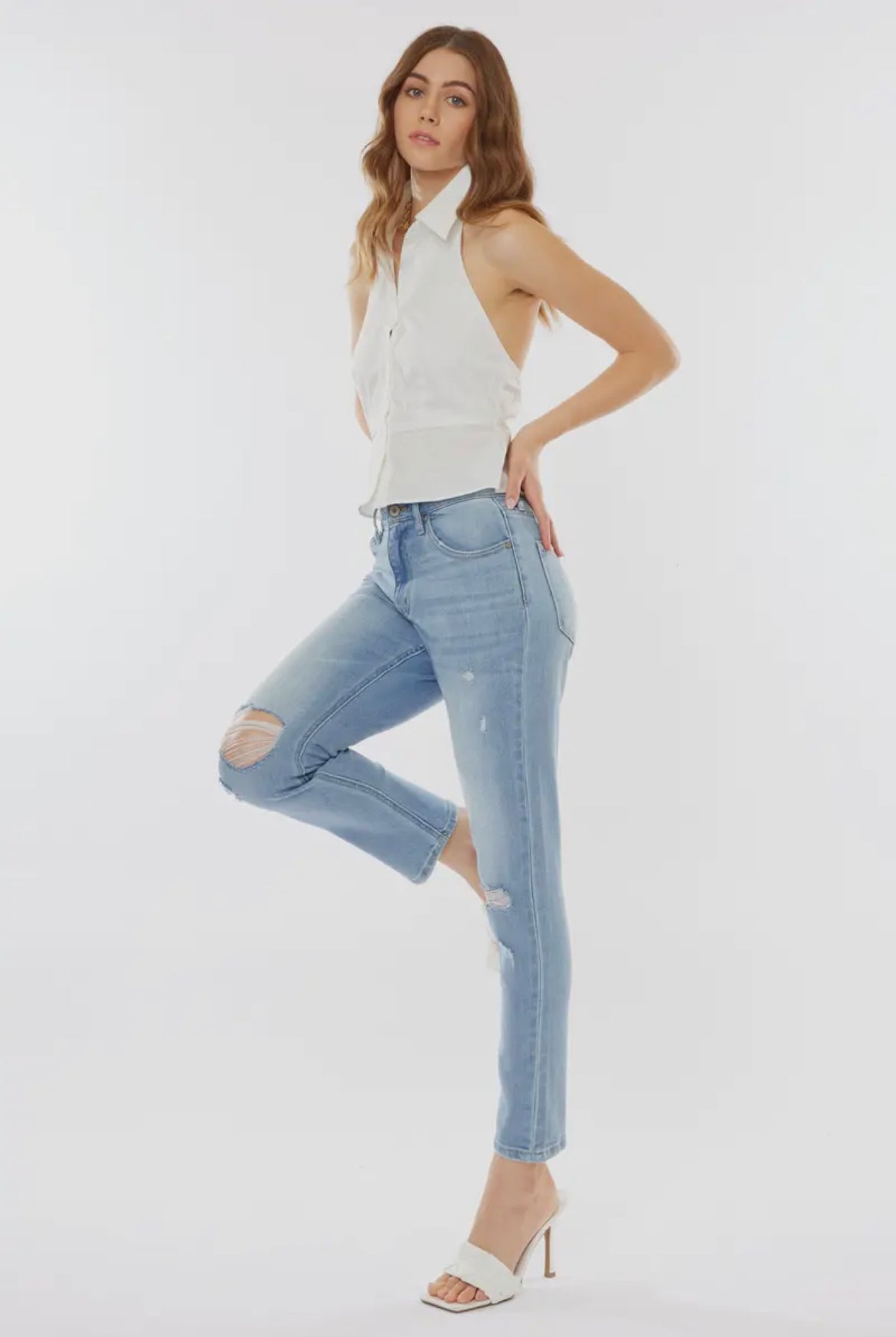 KanCan 90’s High Rise Skinny Denim