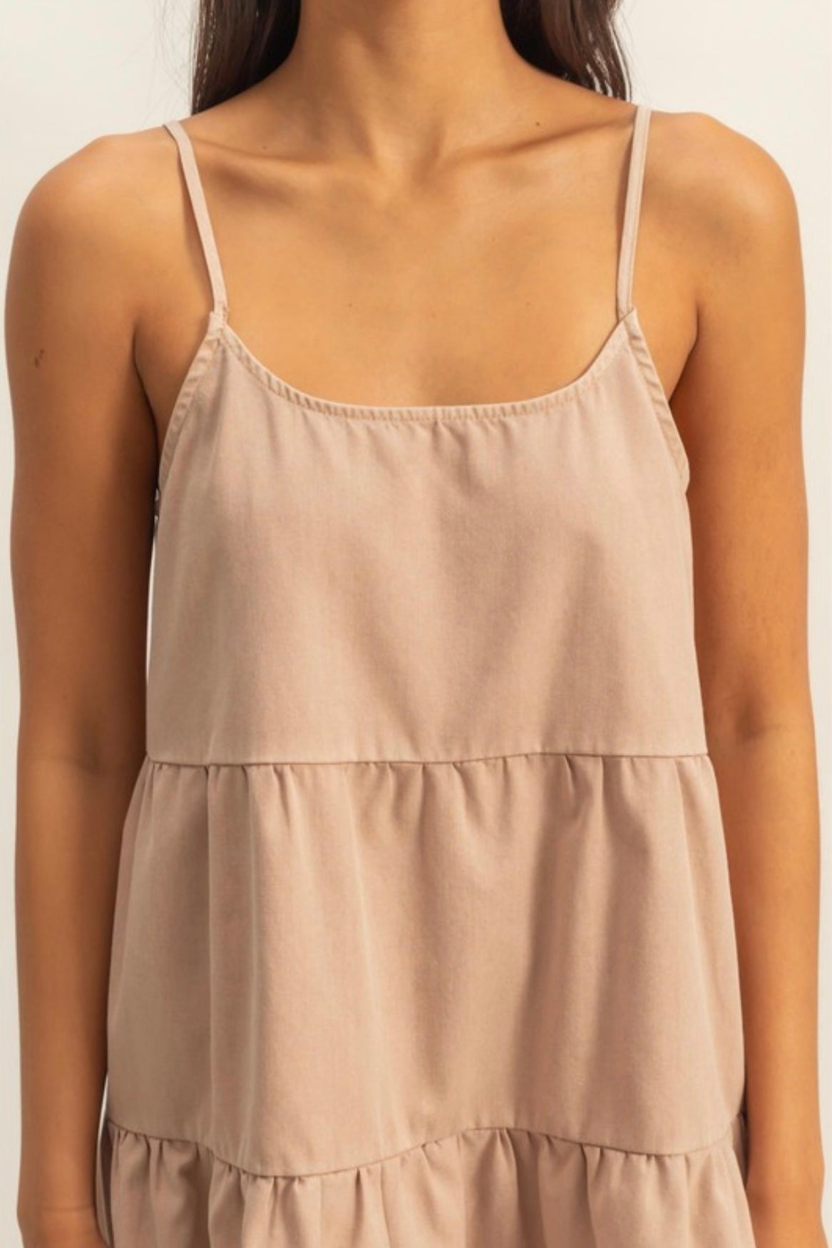 Tarrah Tiered Mini Dress