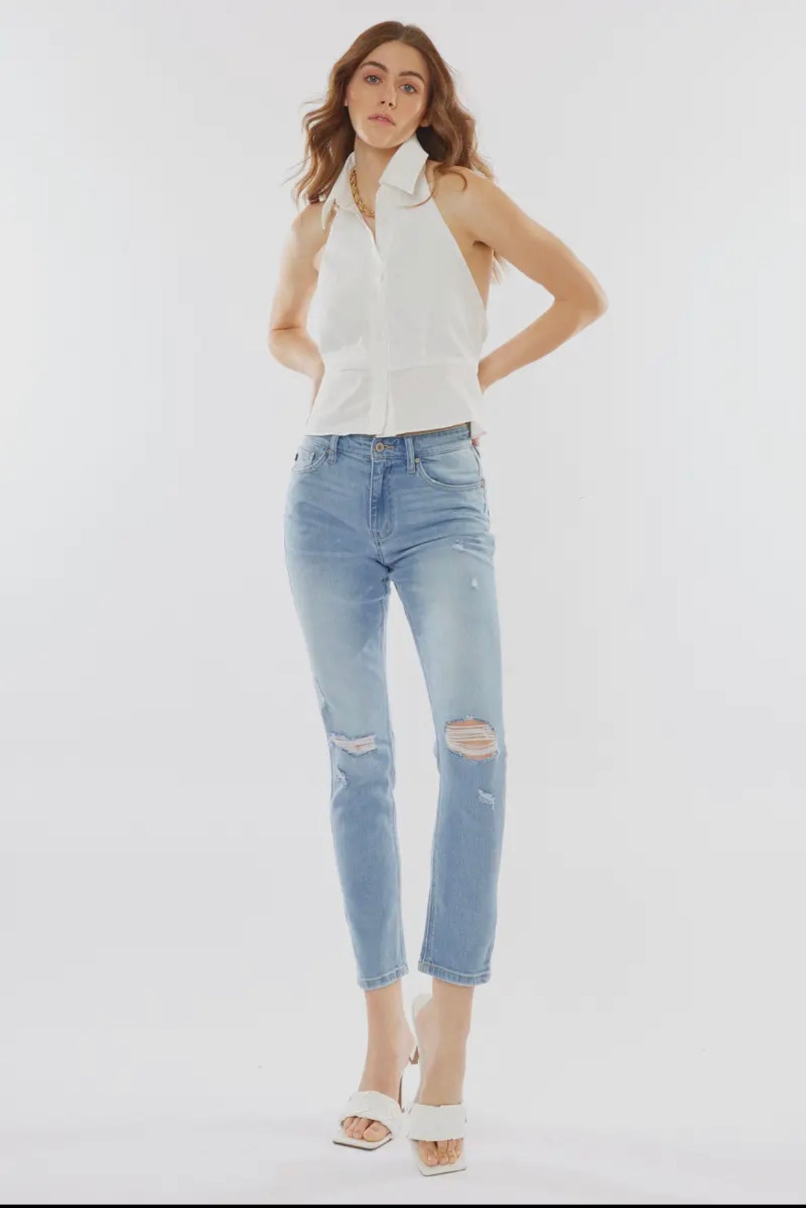 KanCan 90’s High Rise Skinny Denim