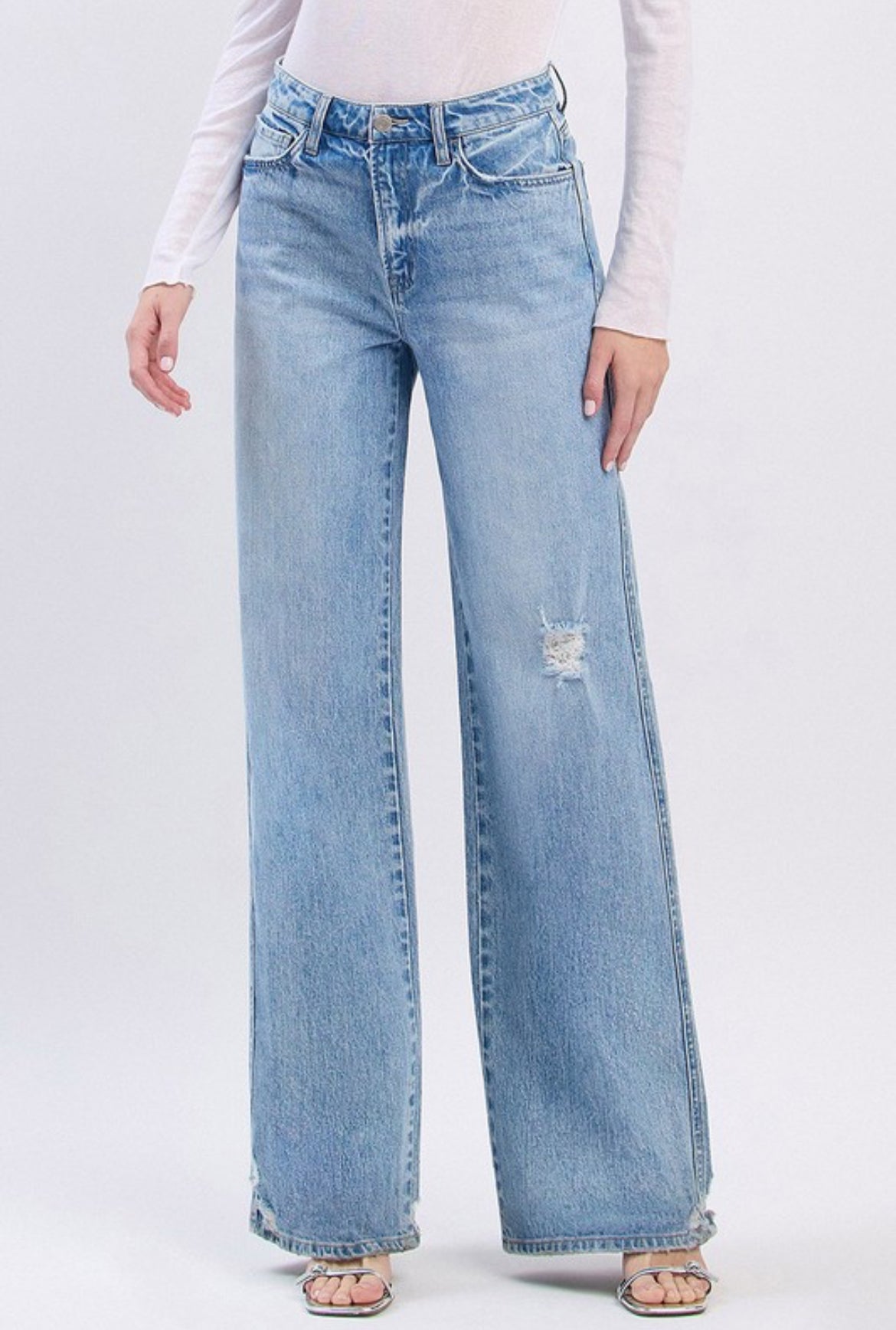 Vervet Super High Rise Baggy Denim