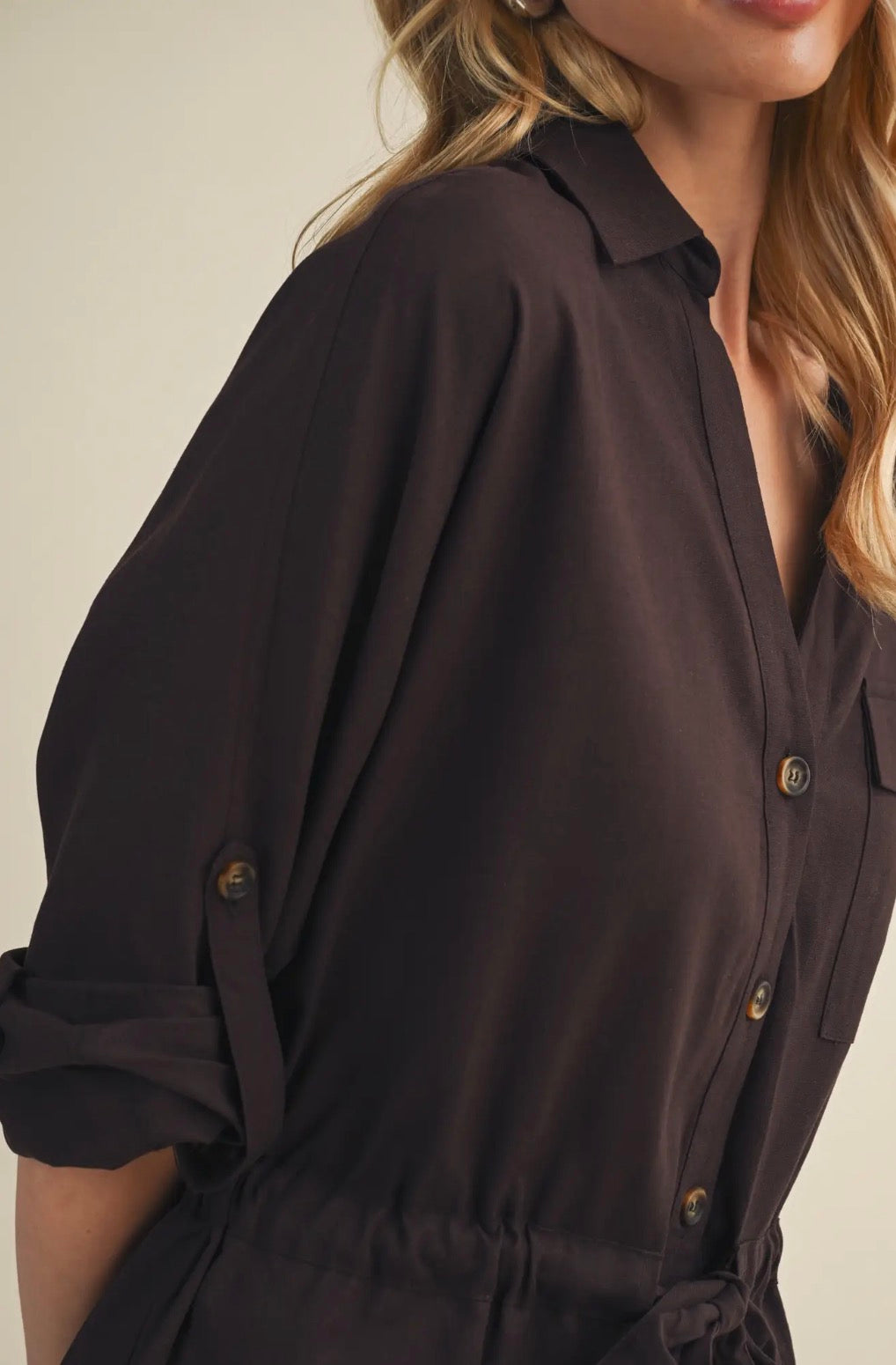 Utility Pocket Blouse