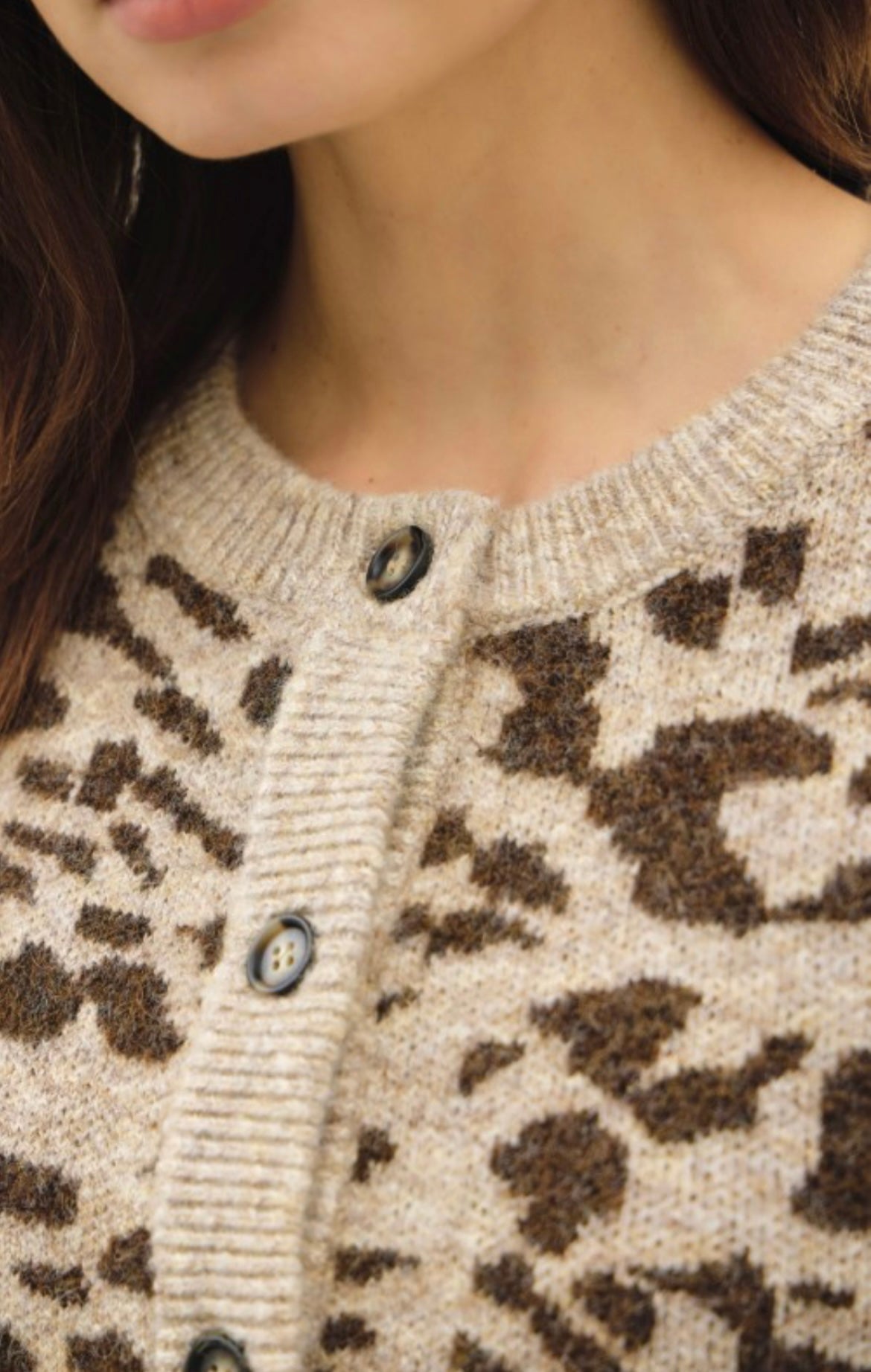 The Lauren Leopard Cardigan