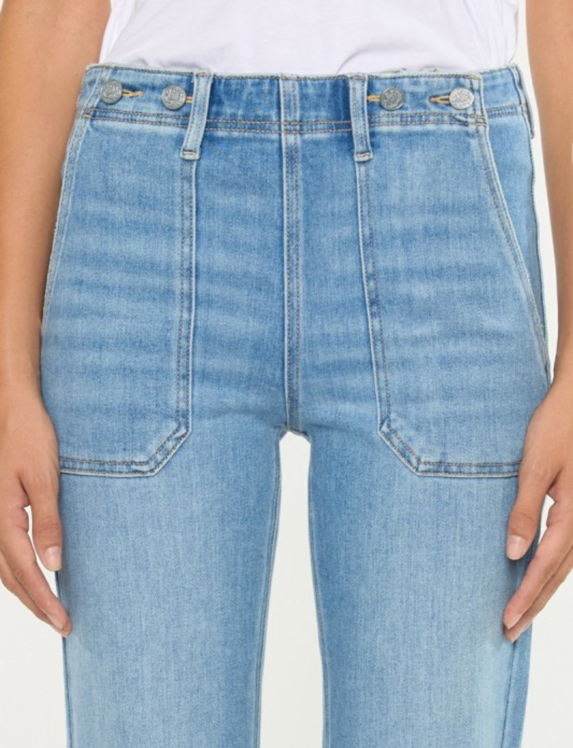 KanCan Fairfield High Rise Flare Denim