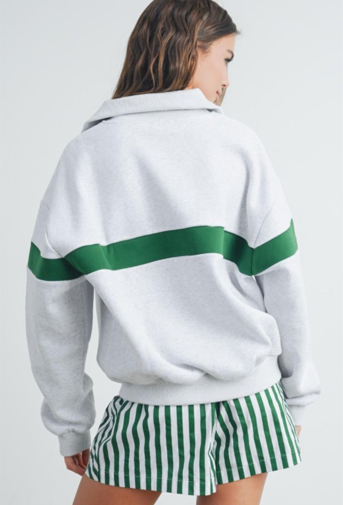 Cornell Half Zip Sweatshirt