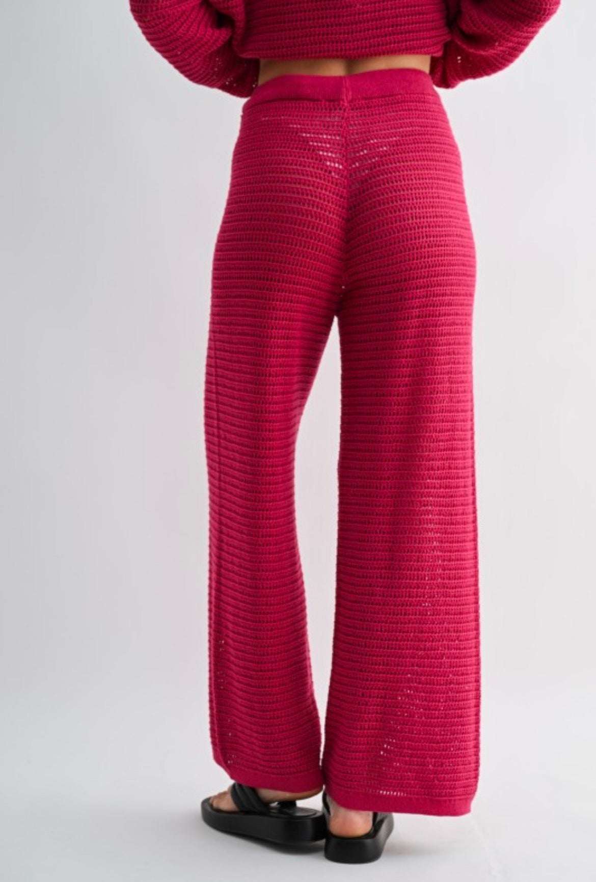 Breezy Crochet Wide Leg Pants