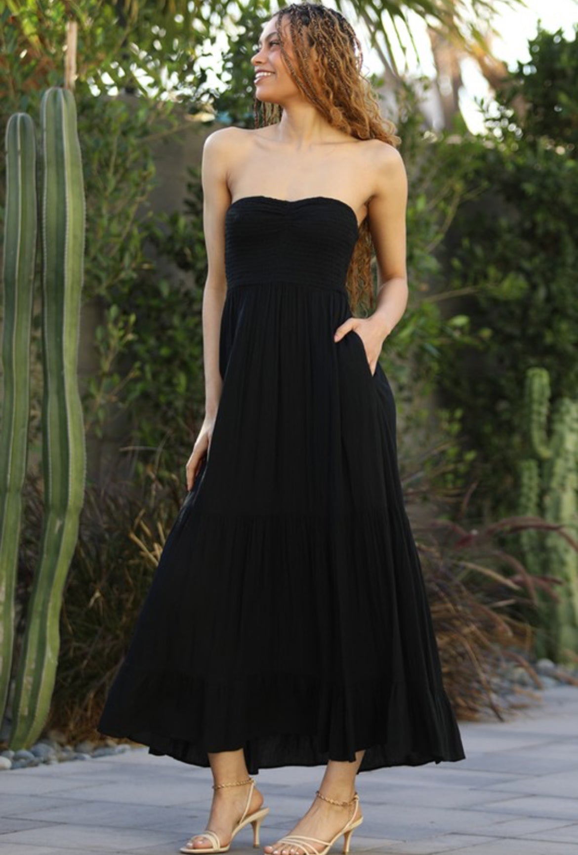 The Kyra Sweetheart Maxi Dress