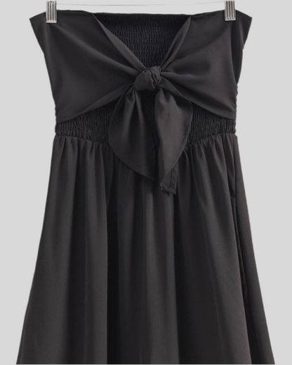 Sloane Smocked Strapless Jumpsuit