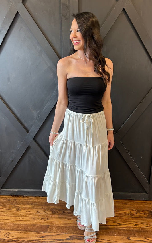The Tullah Tiered Maxi Skirt