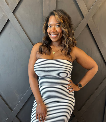 Z Supply Caffari Stripe Tube Top