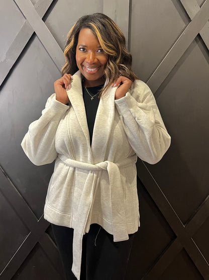 Belted Cardigan
