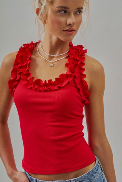 Ruffle Tank