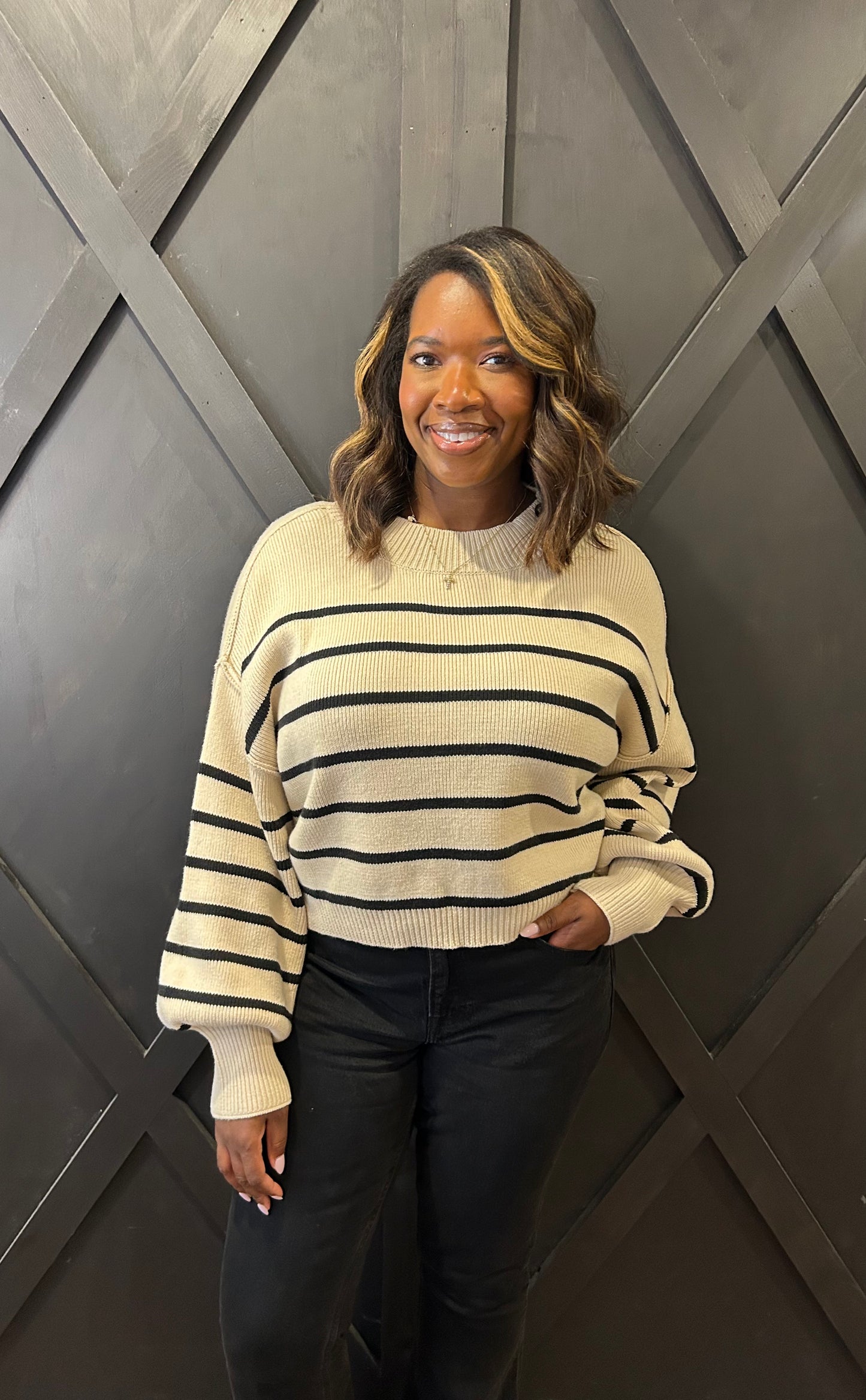 Dublin Striped Sweater