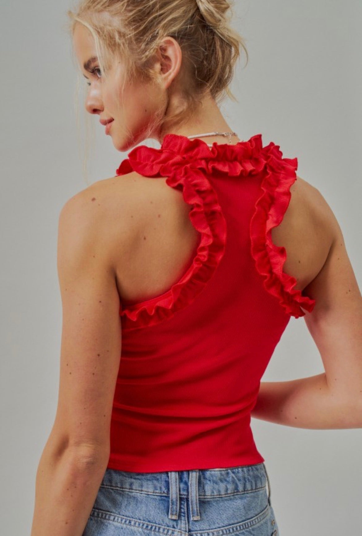 Ruffle Tank