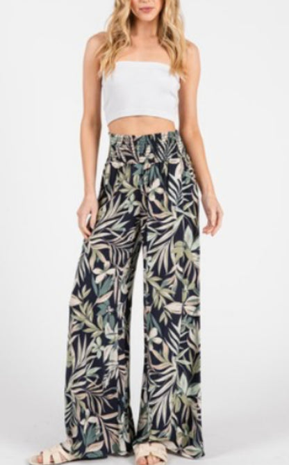The Lotus Smocked Pant