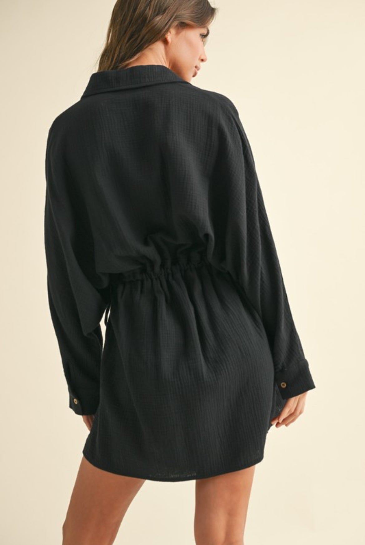 Danielle Drawstring Waist Dress