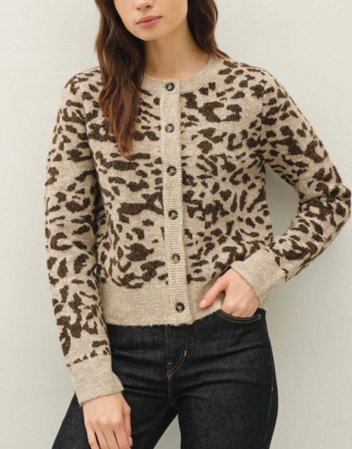 The Lauren Leopard Cardigan