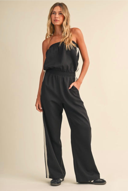 Varsity Stripe Jumpsuit PREORDER