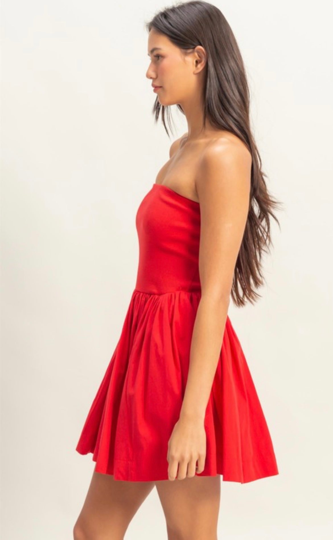 Samantha Strapless Mini Dress - 2 Colors!