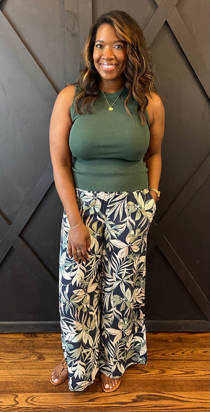 The Lotus Smocked Pant
