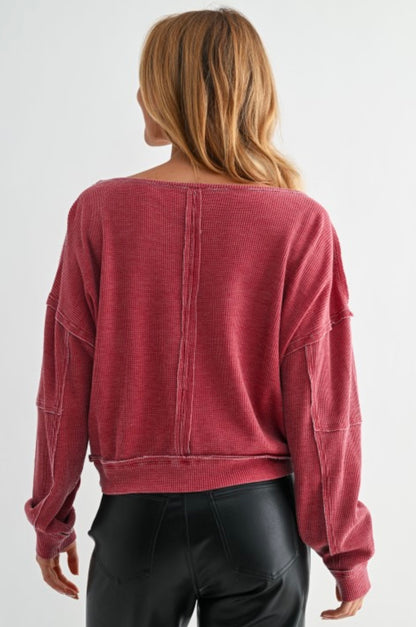 Raleigh Raw Edge Top