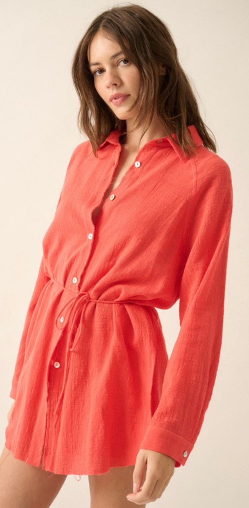 The Chrissy Crinkle Romper Dress - 3 Colors