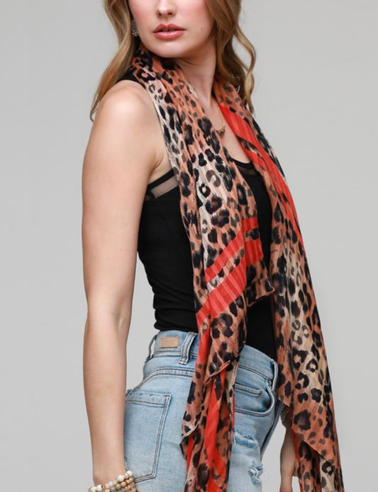 Leopard Scarf