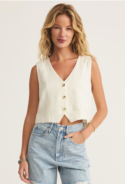 Z Supply Marta Linen Vest