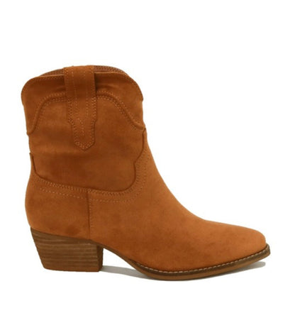 The Dallas Western Bootie - 2 Colors
