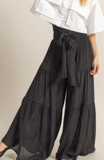 Tiered Palazzo Pant