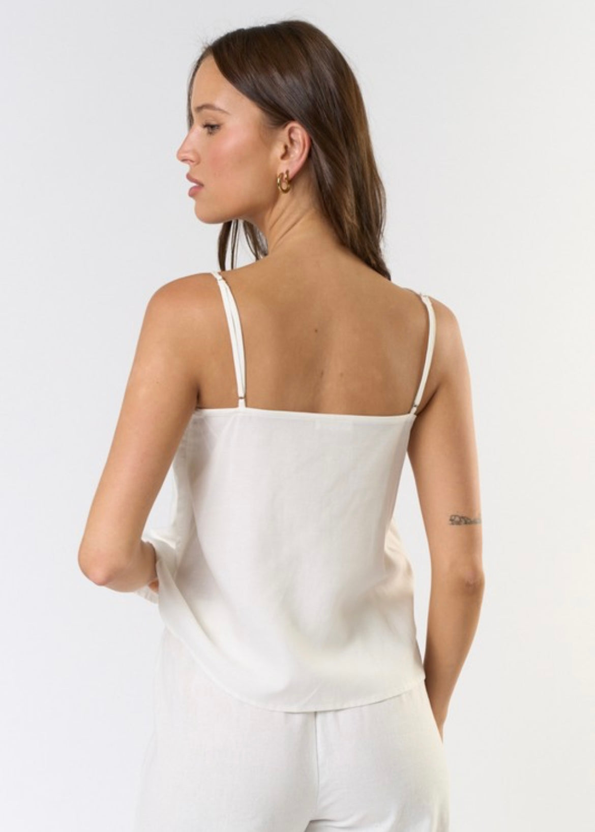 The Polly Pleated Tank