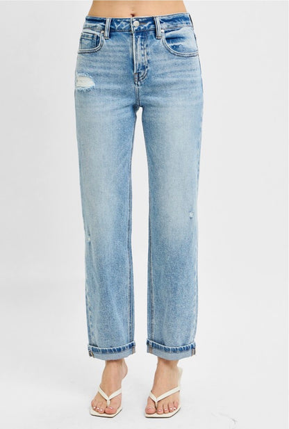 Risen Boyfriend Jeans
