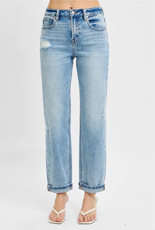 Risen Boyfriend Jeans